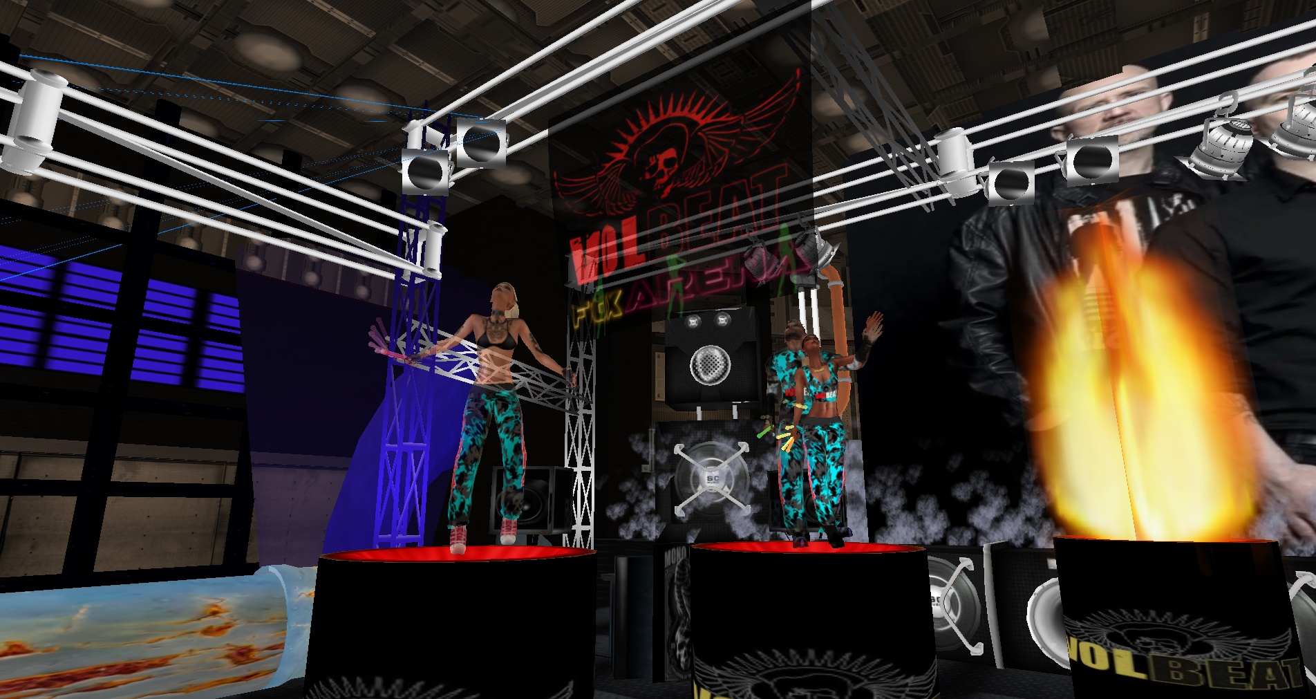 Volbeat-Event in der Foxarena 6